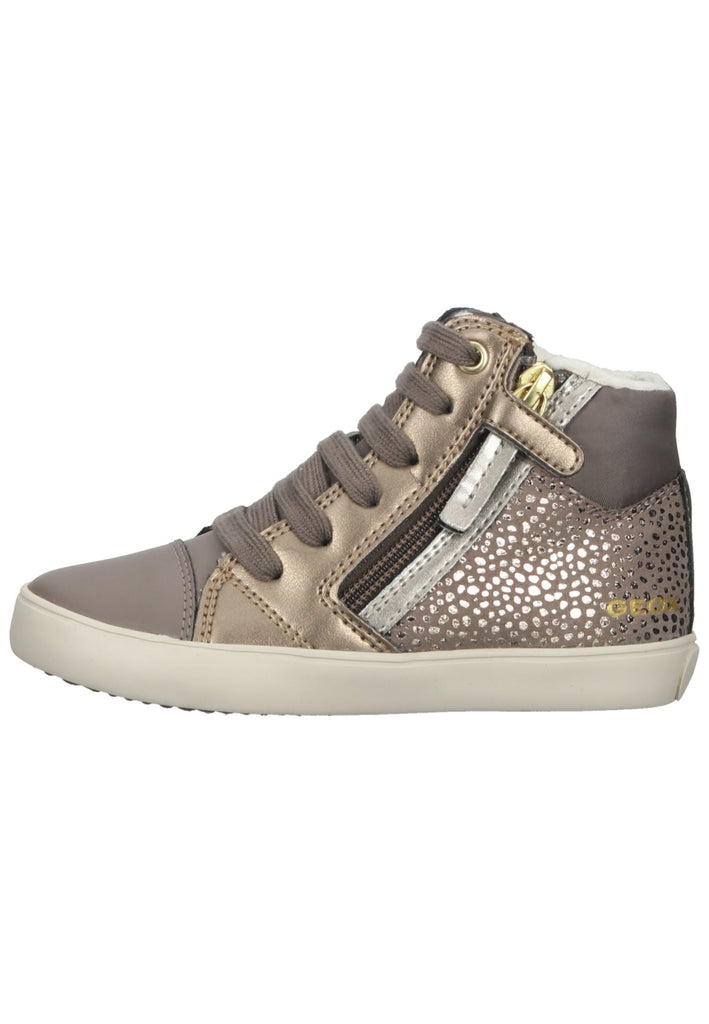 Sneaker Geox Sneaker Lederimitat/Textil Gold