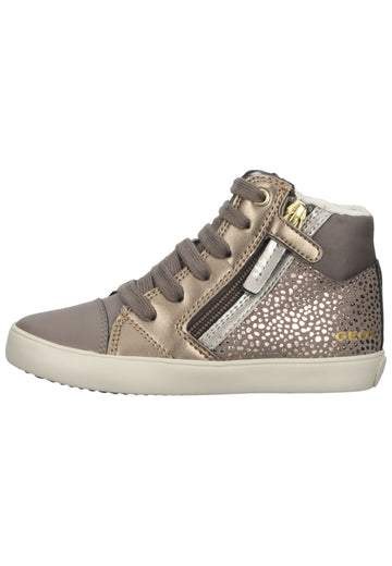 Sneaker Geox Sneaker Lederimitat/Textil Gold