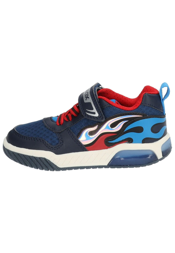 Sneaker Geox Sneaker Lederimitat/Textil Navy/Aqua