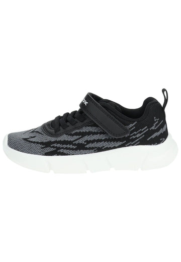 Sneaker Geox Sneaker Lederimitat/Textil Schwarz