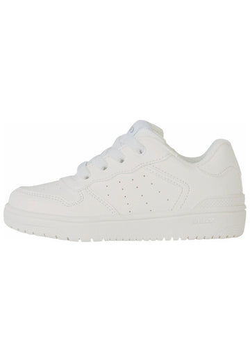 Sneaker Geox Sneaker Lederimitat/Textil Weiß
