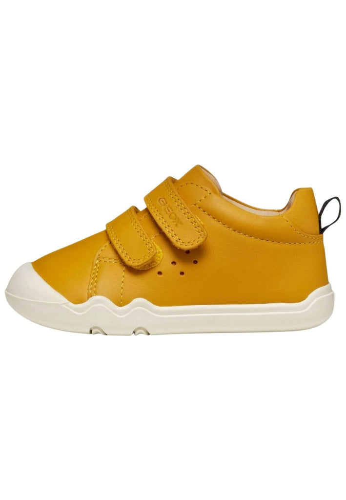 Sneaker Geox Sneaker Nappaleder Navy/Gelb
