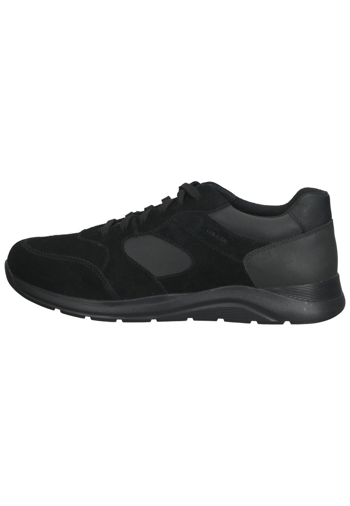 Sneaker Geox Sneaker Veloursleder/Synthetik Schwarz