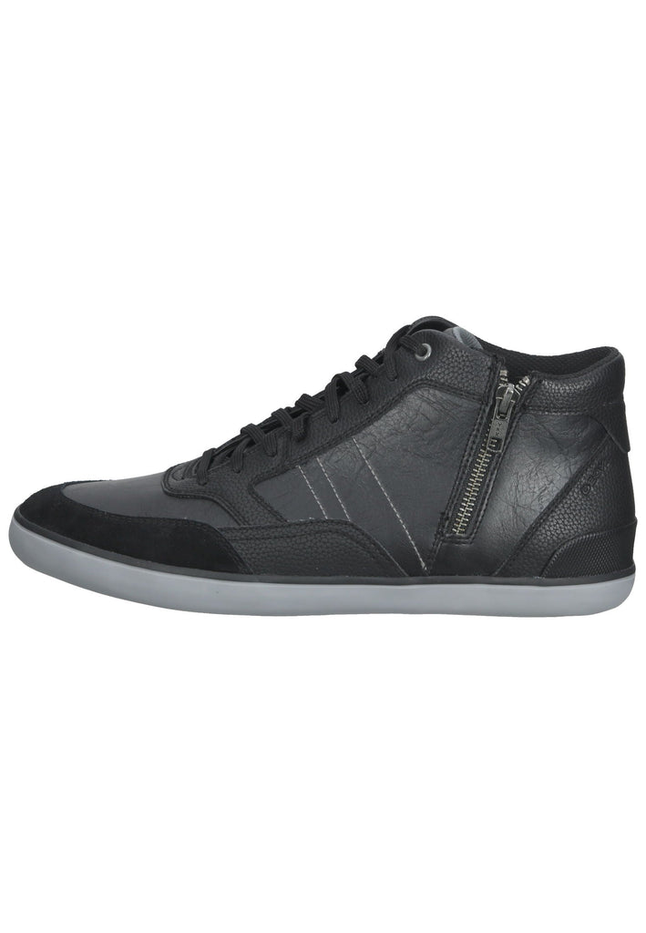 Sneaker Geox Sneaker Veloursleder/Synthetik Schwarz