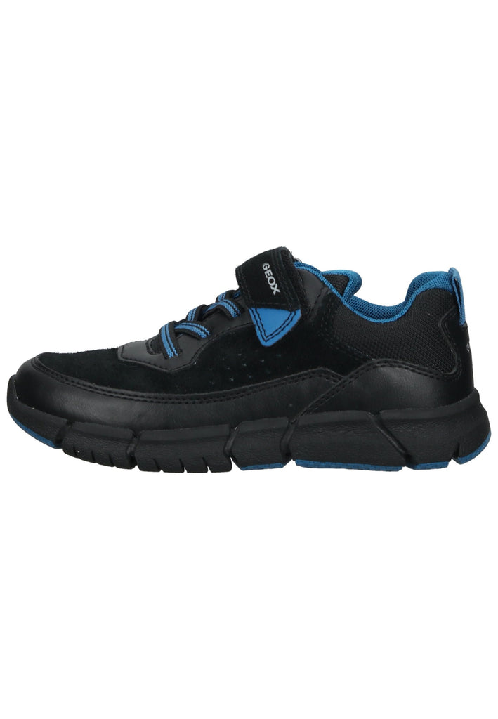 Sneaker Geox Sneaker Veolurs/Textil/Synthetik Schwarz/Blau