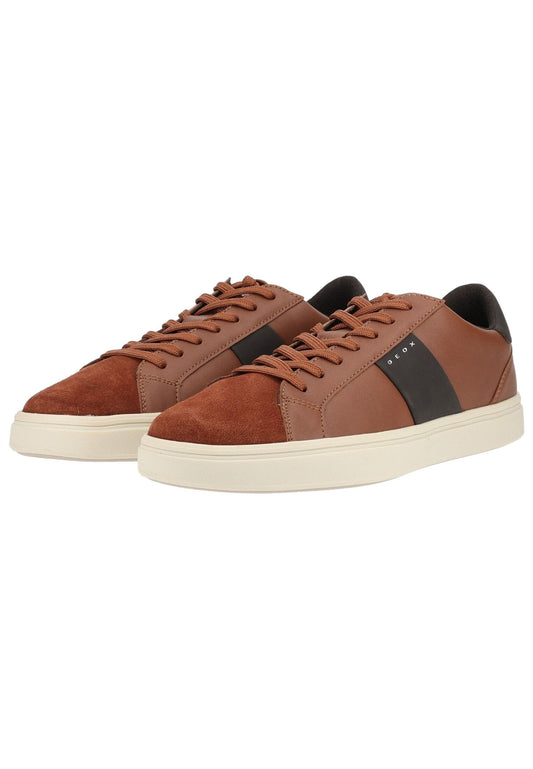 Geox Sneaker Leder Cognac