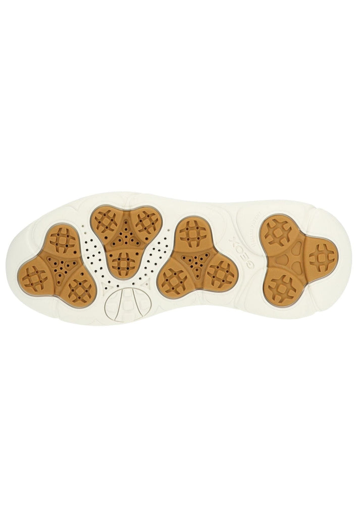 Geox Sneaker Leder/Mesh Weiß