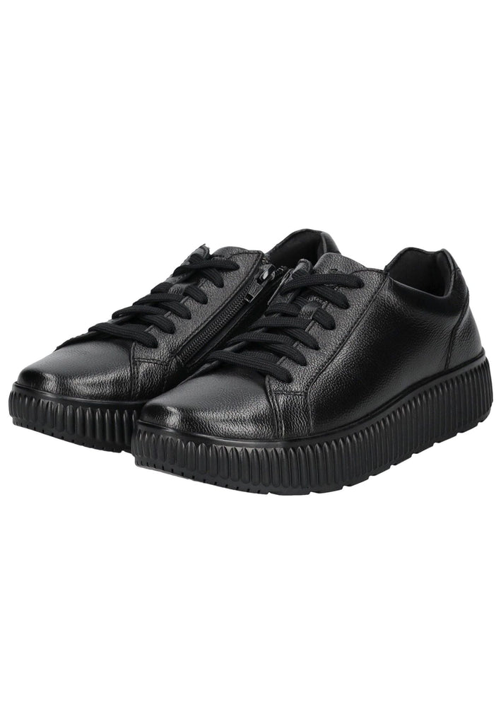 Geox Sneaker Leder Schwarz