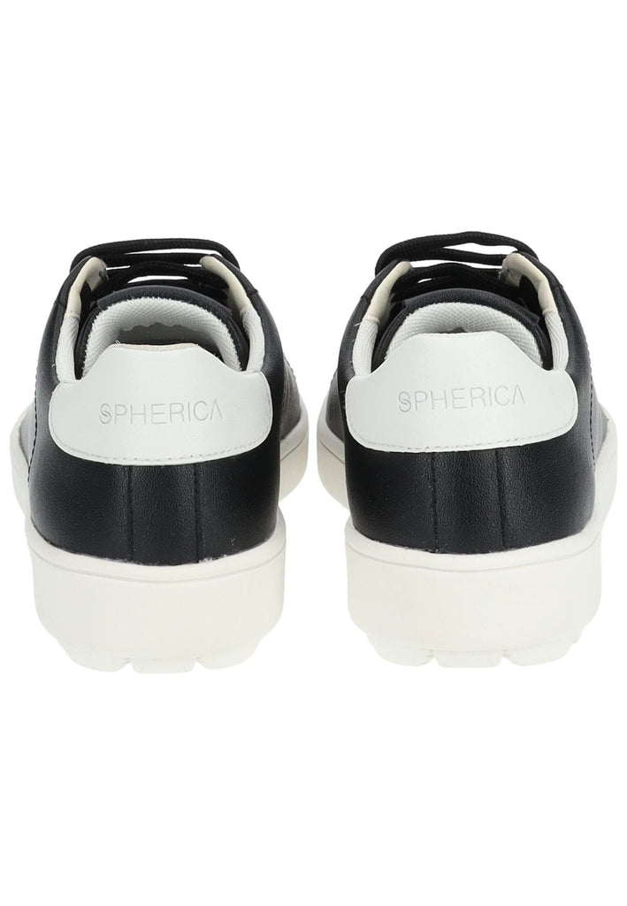 Geox Sneaker Leder Schwarz/Weiß