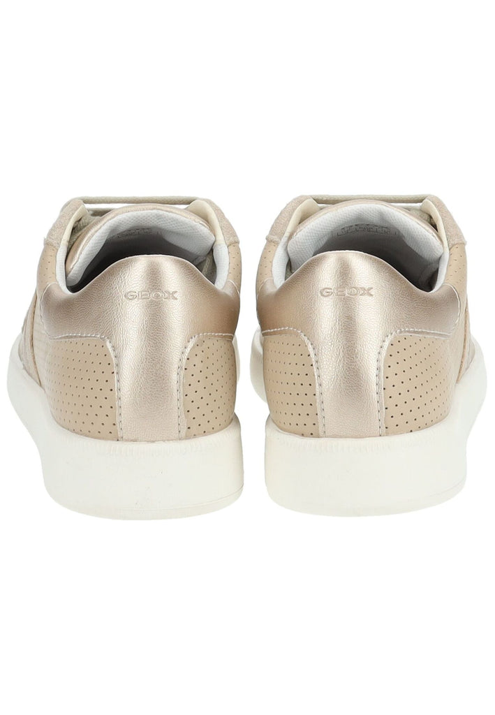 Geox Sneaker Leder/Synthetik Taupe