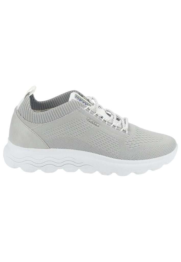 Geox Sneaker Leder/Textil Hellgrau
