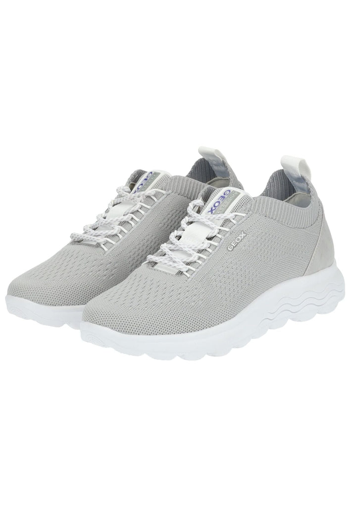 Geox Sneaker Leder/Textil Hellgrau