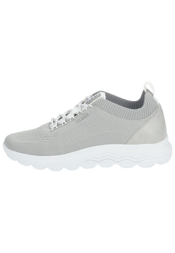 Geox Sneaker Leder/Textil Hellgrau