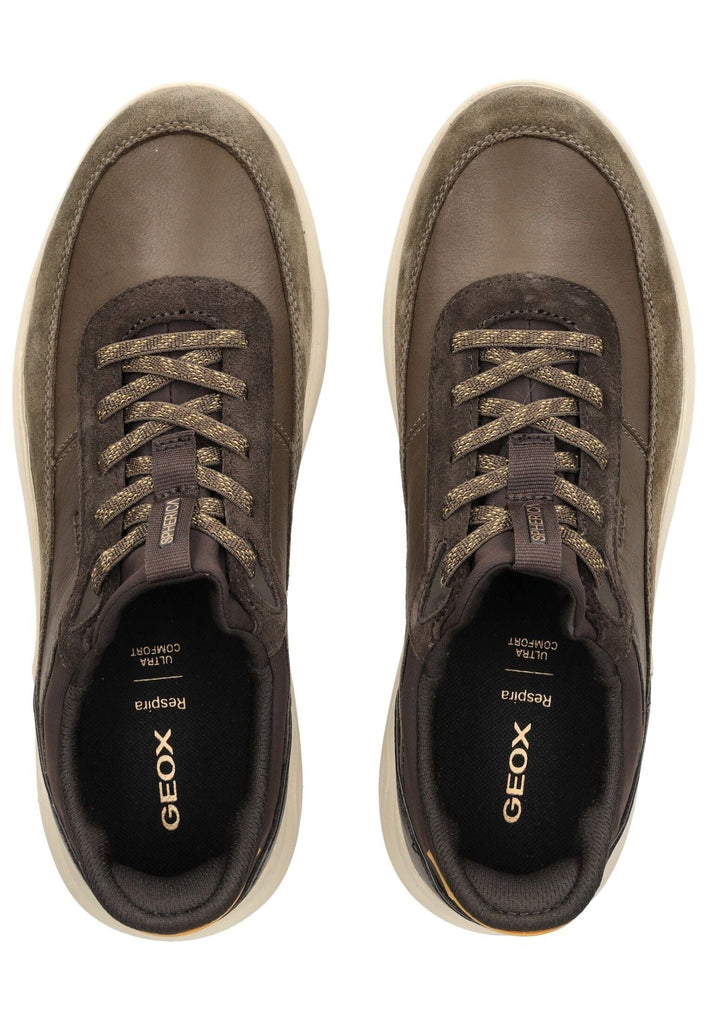 Geox Sneaker Leder/Textil Military
