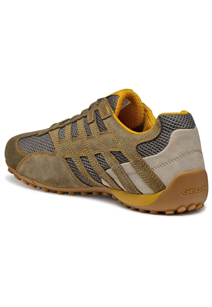 Geox Sneaker Leder/Textil Military