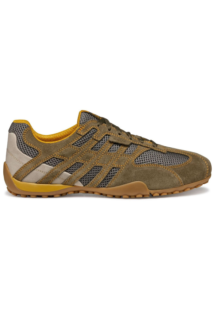 Geox Sneaker Leder/Textil Military