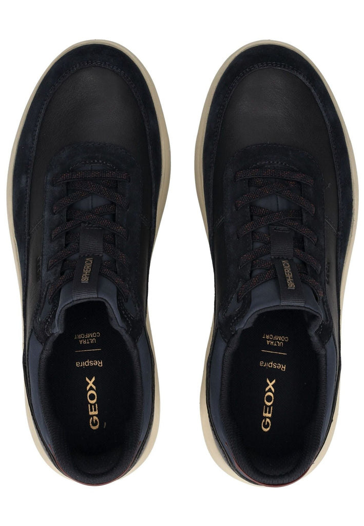 Geox Sneaker Leder/Textil Navy