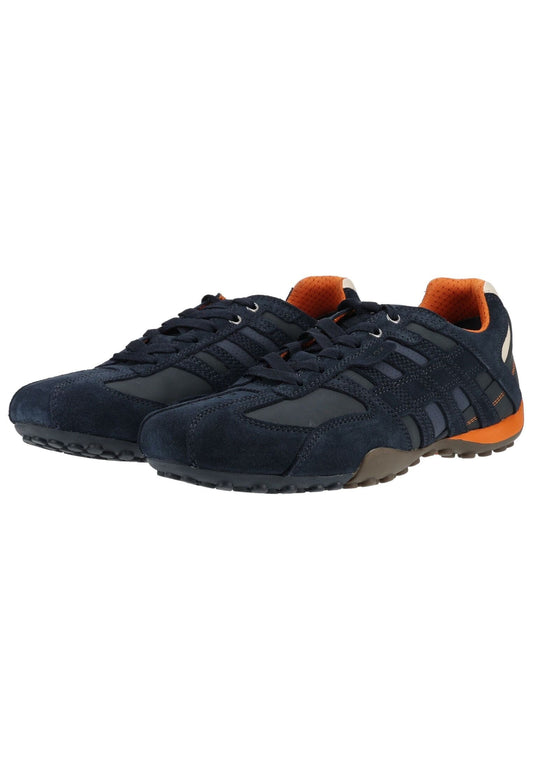Geox Sneaker Leder/Textil Navy
