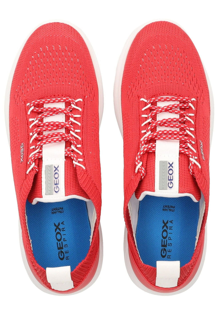 Geox Sneaker Leder/Textil Rot