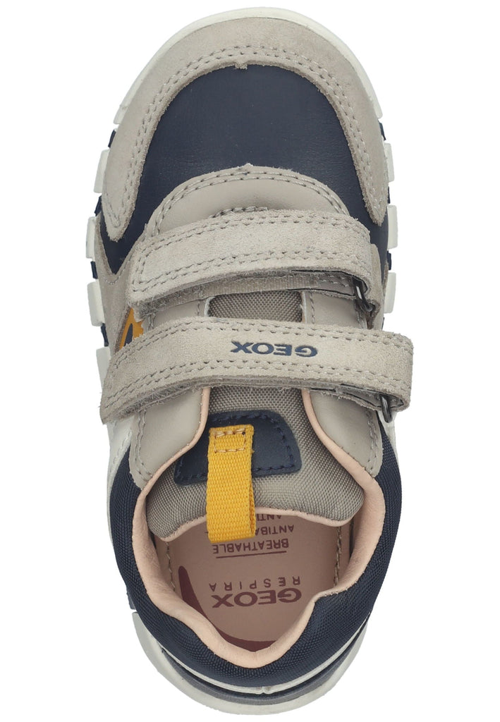 Geox Sneaker Leder/Textil Sand