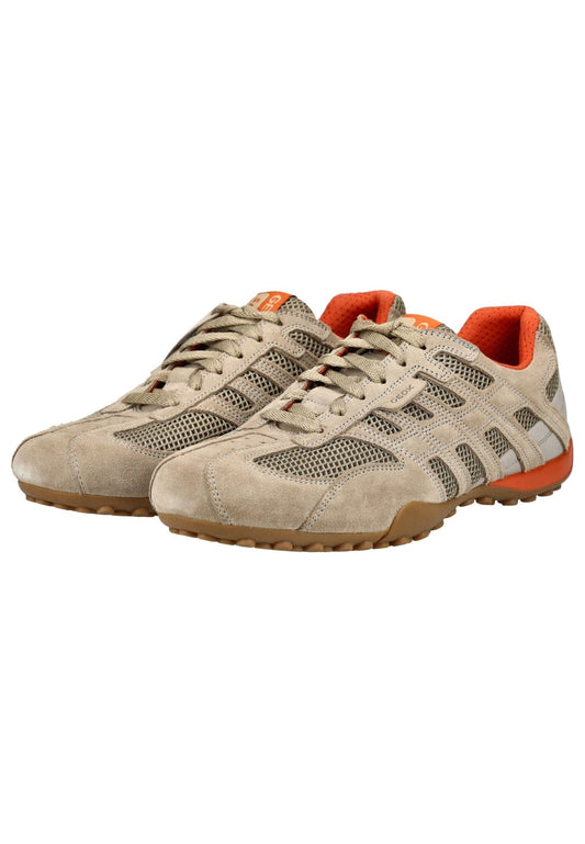 Geox Sneaker Leder/Textil Sand