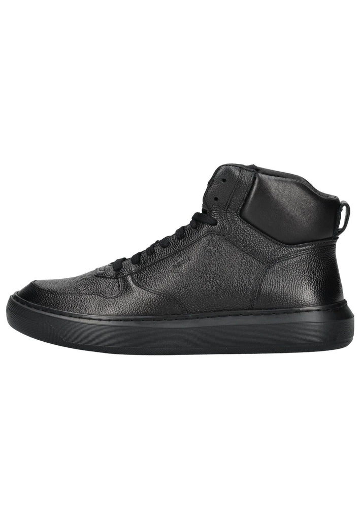 Geox Sneaker Leder/Textil Schwarz