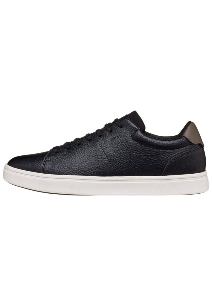 Geox Sneaker Leder/Textil Schwarz