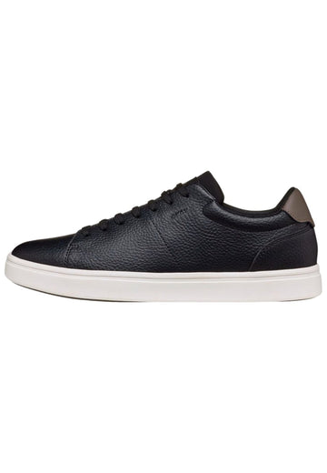 Geox Sneaker Leder/Textil Schwarz