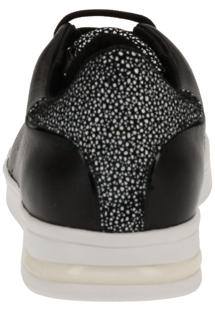 Geox Sneaker Leder/Textil Schwarz