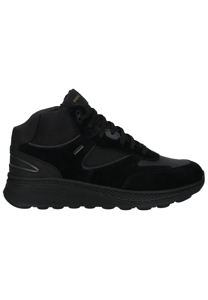 Geox Sneaker Leder/Textil Schwarz