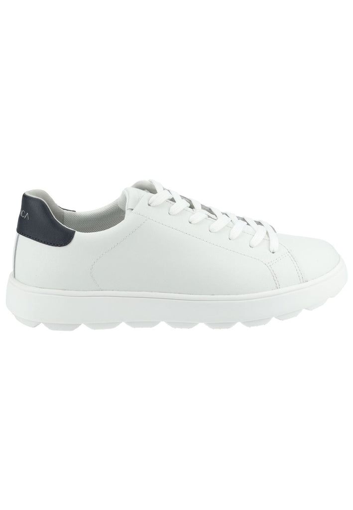 Geox Sneaker Leder/Textil Weiß/Navy