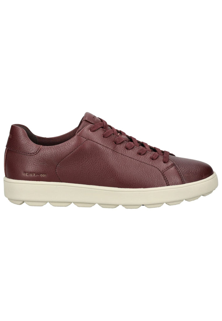 Geox Sneaker Leder Weinrot