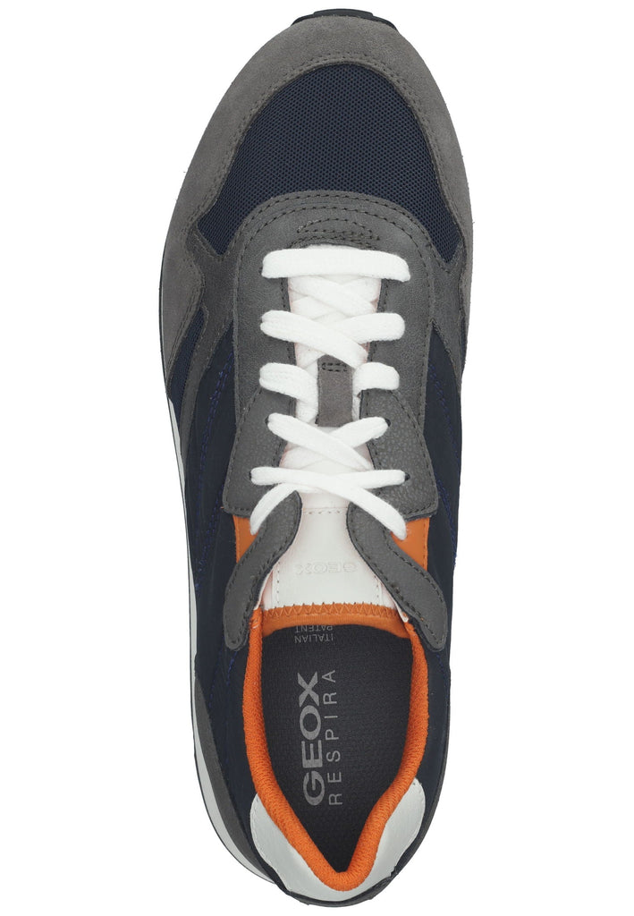 Geox Sneaker Lederimitat Blau