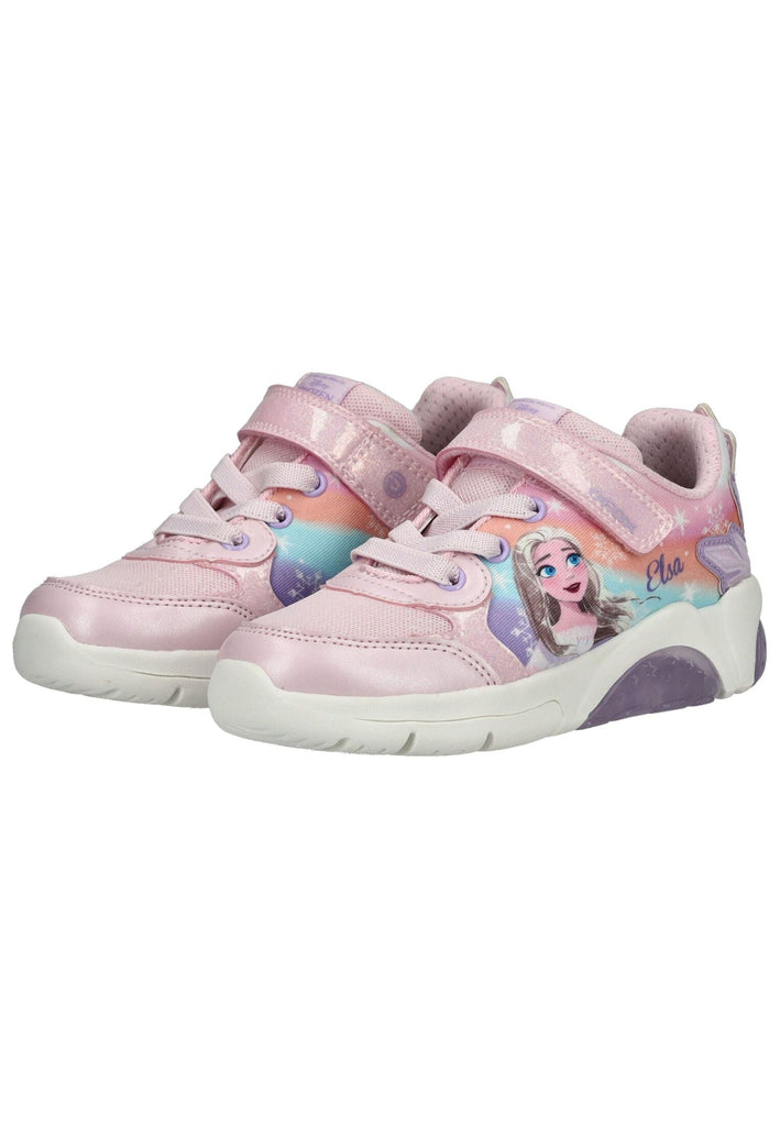 Geox Sneaker Lederimitat/Mesh Pink/Violett