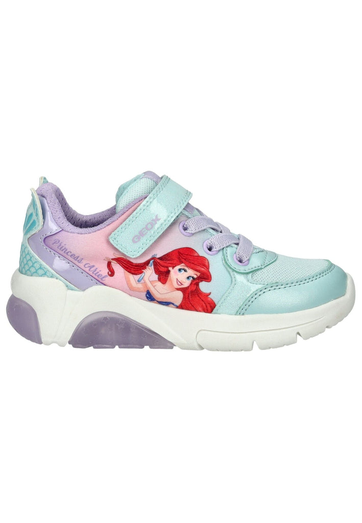 Geox Sneaker Lederimitat/Textil Blau/Multi