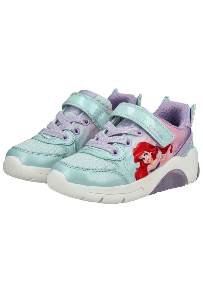 Geox Sneaker Lederimitat/Textil Blau/Multi