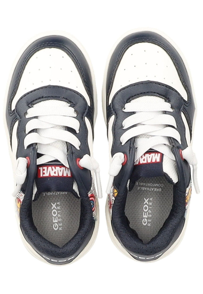 Geox Sneaker Lederimitat/Textil Blau/Multi