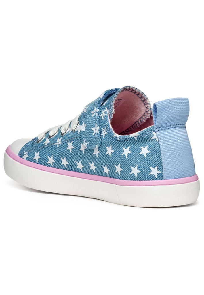 Geox Sneaker Lederimitat/Textil Denim