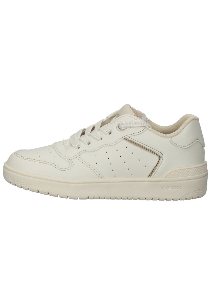 Geox Sneaker Lederimitat/Textil Ivory