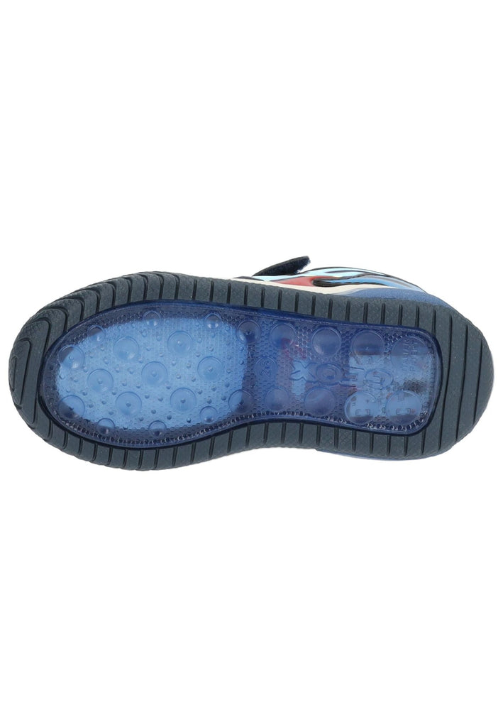 Geox Sneaker Lederimitat/Textil Navy/Aqua