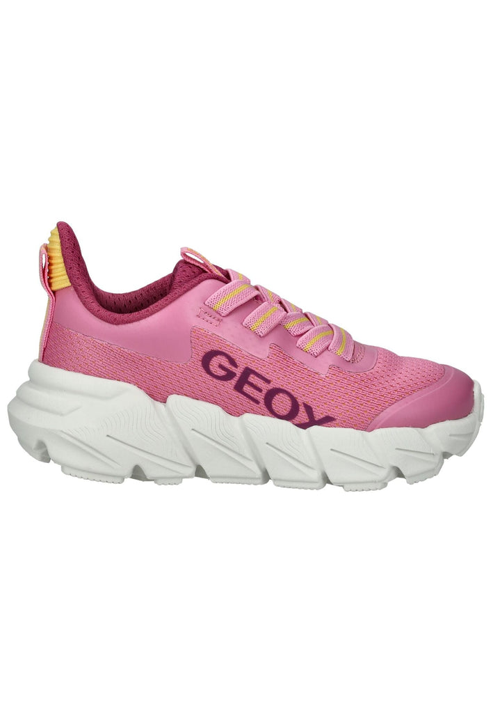 Geox Sneaker Lederimitat/Textil Pink