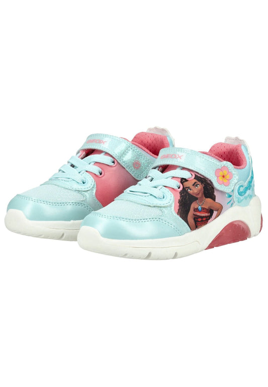 Geox Sneaker Lederimitat/Textil Türkis