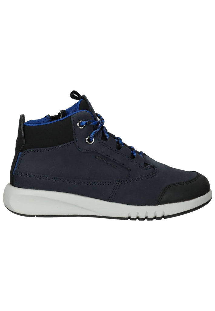 Geox Sneaker Nubukleder/Textil Navy