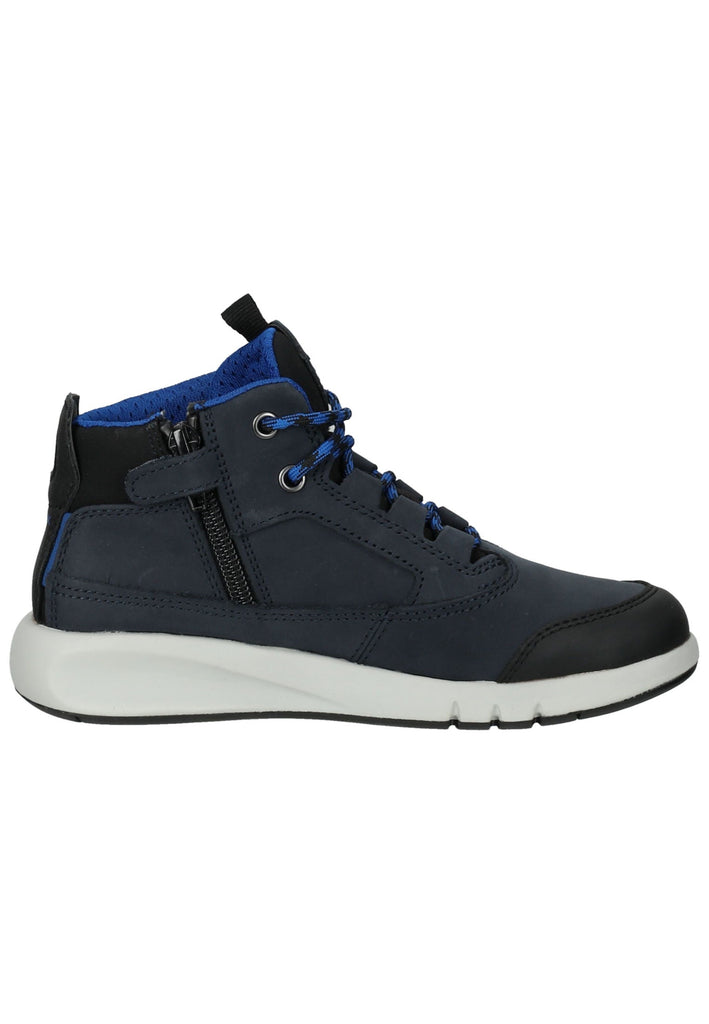 Geox Sneaker Nubukleder/Textil Navy