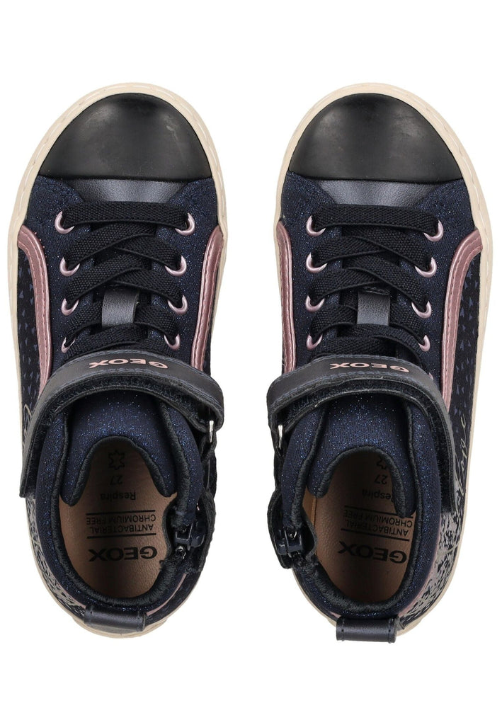Geox Sneaker Textil Navy/Pink