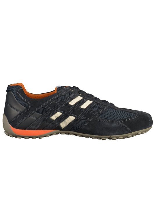 Geox Sneaker Veloursleder/Mesh Blau