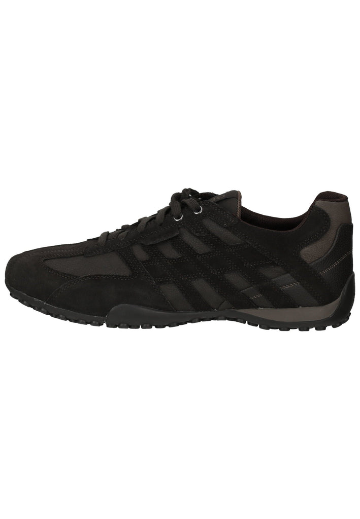 Geox Sneaker Veloursleder/Textil Braun/Grau