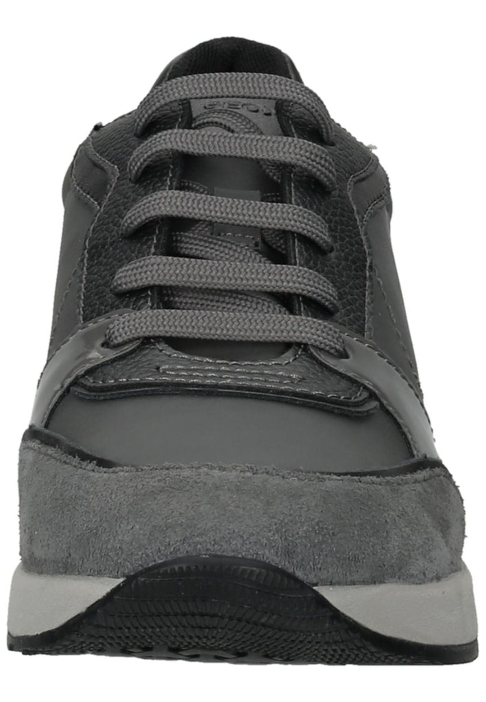 Geox Sneaker Veloursleder/Textil Dunkelgrau