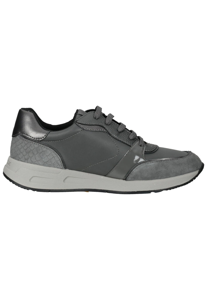 Geox Sneaker Veloursleder/Textil Dunkelgrau