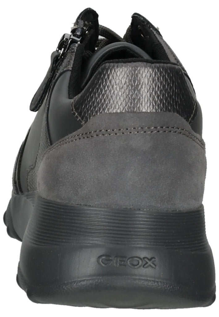 Geox Sneaker Veloursleder/Textil Dunkelgrau